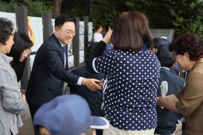 참전유공자 호국영웅비 추념식 의 사진7
