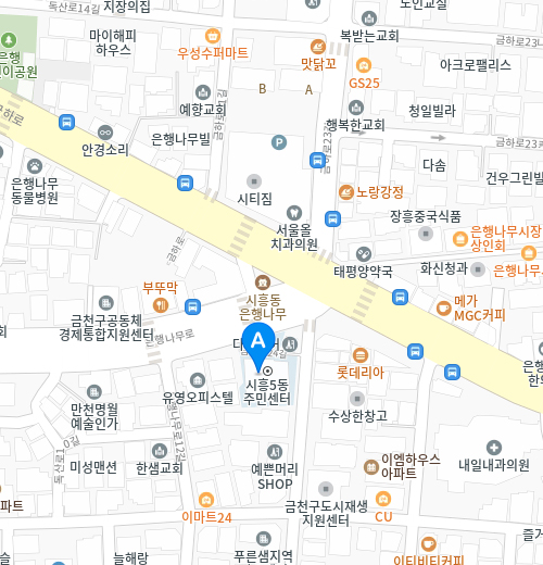 버스정류장 지도