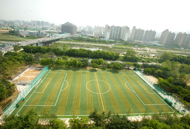 독산근린공원 전경