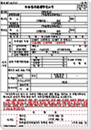 부동산거래계약해제등 신고서, 부동산거래계약변경신고서 양식 샘플 이미지