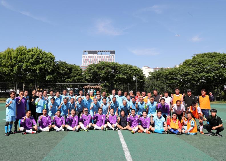 제2회 축구협회-체육회 임원진 친선 축구대회 의 사진1