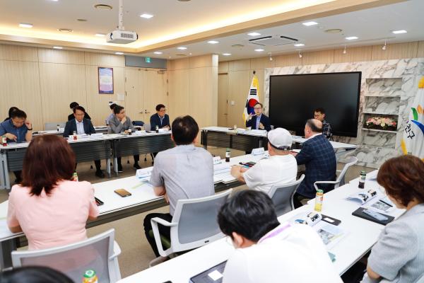 독산동 우시장 그린푸줏간 운영계획 수립 용역 최종보고회 대표사진