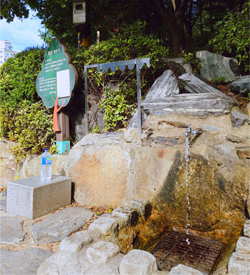 Hoamsan Mountain Waterfall Spring water photo